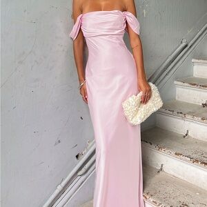 Princess Polly Strapless Pink Dress